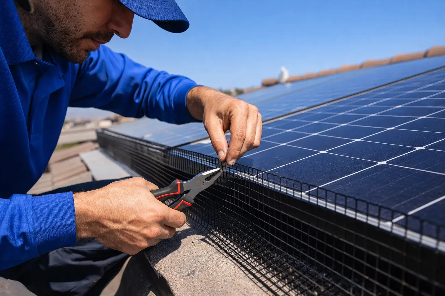 Bird & Nest Removal + Pigeon Guard Installation